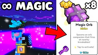 🔮 I found MASSIVE MAGIC POOL amp made OP MAGIC ORB ENCHANTS Pet Simulator 99 [upl. by Sterner]