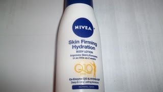 Nivea Skin Firming Hydration Body Lotion [upl. by Aneetsirk333]