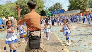 Basista Central School Drum and Lyre Corps Exhibition at BrgyOsmeña Basista Pangasinan [upl. by Athalee645]