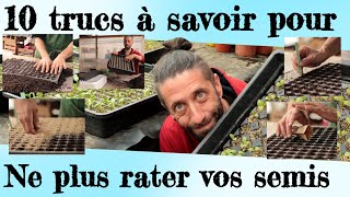 10 trucs à savoir pour ne plus rater vos semis [upl. by Smallman999]