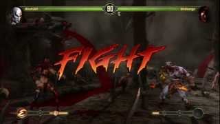 MK9  Kratos vs Skarlet [upl. by Irotal]