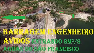 Barragem Boa Vista Morros e Caiçara já libera 8 metros³s de água para Barragem Engenheiro ávidos [upl. by Pearlman]