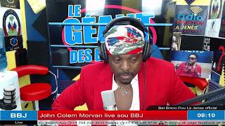 En direct AyitiKoTouni sur BBJ avec MorvanDossiers Edgard LeblancLa Polis la mare madanm chèf la [upl. by Alyek]