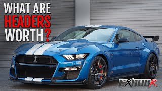 CX1100R Shelby GT500 On The Dyno  What are Headers Worth [upl. by Yenhoj]