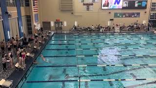 Edmond 2024 Senior nightAll City Meet 200 free relay [upl. by Endys366]