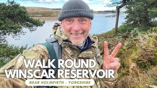 A Walk Round Winscar Reservoir near Holmfirth Yorkshire Photography and epic weather on the moors [upl. by Green]