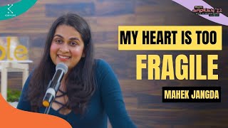 Heart On My Sleeve by Mahek Jangda  English Poetry  Spoken Fest 2022 [upl. by Neelat]