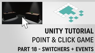 Unity PointandClick Game Tutorial Part 18 Switcher Events [upl. by Aihsyla]