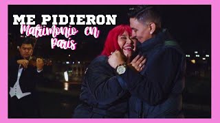 ¡ME PIDIERON MATRIMONIO EN PARIS [upl. by Relyk]