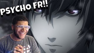 FIRST TIME WATCHING DEATH NOTE EP 6amp7 REACTION  LIGHT [upl. by Ahseram384]