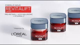 Formula noua Revitalift Laser de la LOreal Paris [upl. by Odo981]