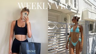 WEEKLY VLOG gym pr events beach day [upl. by Niriam]