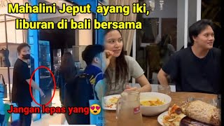 Rindu berat😱Mahalini samperin Ayangiki dari Jakarta ikilini liburan di bali [upl. by Izmar902]