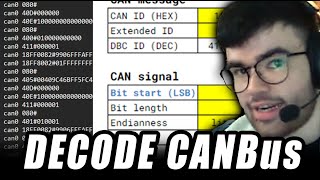 Easily Decode CANBus  OBD2 Data in 10 Minutes [upl. by Aneleairam]