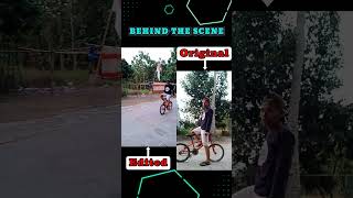 Behind The Scene  cant get off edit funny prank comedytricks memes funnymemes pranking [upl. by Childers]