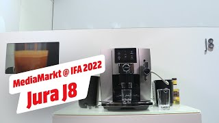 MediaMarkt  IFA 2022  Die Jura J8 ein süßer Kaffeetraum [upl. by Desi243]