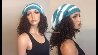 How to Crochet a Slouchy Hat Pattern 389│by ThePatternFamily [upl. by Anivlac]