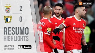 Highlights  Resumo Benfica 20 Famalicão Liga 2223 23 [upl. by Joete]