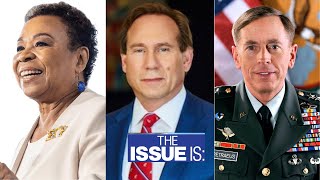 The Issue Is Rep Barbara Lee Eric Early General David Petraeus [upl. by Lipski]