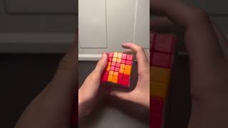 Checkerboard Pattern on a 6x6 rubikcube shorts pattern tutorial puzzle [upl. by Ehtyaf]