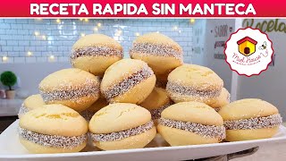 Alfajorcitos de maicena receta original  no falla y los haces en minutos [upl. by Aihpos]