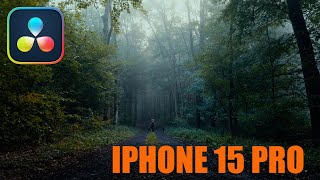 Etalonnage sur un Iphone 15 pro max  Les filmmakers en SUEUR [upl. by Golightly]