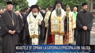 MOASTELE SF CIPRIAN LA CATEDRALA EPISCOPALA RM VALCEA [upl. by Neelehtak]