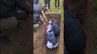 Muslim Funeral in Ireland How Muslim burying dead person [upl. by Eachern]