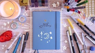 2019 Bullet Journal Set up  January Plan With Me [upl. by Tdnarb347]