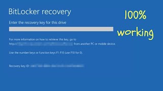 How To Find BitLocker recovery key  Windows 10 Recovery Key [upl. by Einobe]