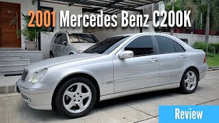 2001 Mercedes Benz C200 Kompressor W203 C Class Review [upl. by Ynohtnaleahcim]