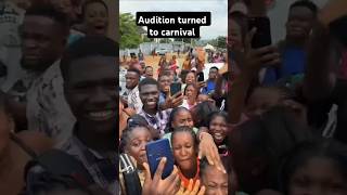 Destiny Etiko audition turned to carnival film audition nollywoodmovies destinyetikoofficial [upl. by Ezalb975]