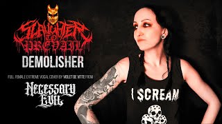 Slaughter to Prevail  Demolisher Full Female Extreme Vocal Cover [upl. by Kurt]