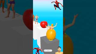 Emari Spiderman amp Hulk Reacted Girl Reverse wala game play damege orenge man banana part 219 [upl. by Charissa]