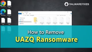 Remove UAZQ Ransomware Tutorial Video [upl. by Rube]