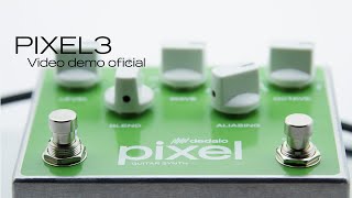 Dedalo Pixel PIX3  Guitar Synth Pedal  video demo oficial [upl. by Pandolfi]