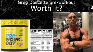 Greg Doucette preworkout formula review [upl. by Calloway]