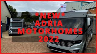 NEW Adria Motorhomes 2022 [upl. by Rosy]