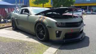 Chevrolet Camaro SS Supercharged Whipple Performance ZL1 Tuningkultur Germany 2015 Mannheim 20 [upl. by Kathe]