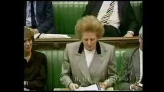 Margaret Thatcher Economic Debate 1985 [upl. by Nnaillij]