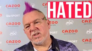 Why Darts Fans Suddenly HATE Peter Wright [upl. by Orravan]