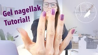 Gel nagellak tutorial  TUTORIAL [upl. by Ellitnahc]