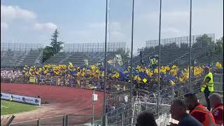 Ultras Modena a Piacenza Contro la Feralpi [upl. by Heyra]