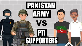 Imran Khan Arrest Sparks Rap Battle between Pakistan Army amp PTI Supporters [upl. by Tatiana103]