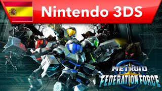 Metroid Prime Federation Force  Online Multiplayer Part 1 New Nintendo 3DS Gameplay [upl. by Aikenahs]