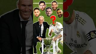 Mysterious football player with Zidane benzema neymar ramos messi soccer viral top football [upl. by Ayomat]