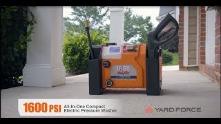 Yard Force YF1600A1 AllIn1 Electric Pressure Washer [upl. by Yobybab]