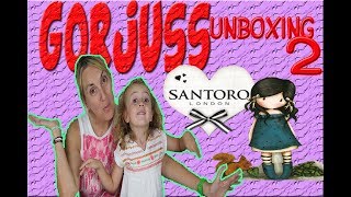 Unboxing Santoro Gorjuss London Panini 20172018 Cap2 [upl. by Allisirp]