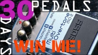 Boss MO2 MultiOvertone Bitesize Review  30 Days 30 Pedals  WIN [upl. by Naitsyrk]