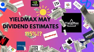 Yieldmax ETFs May Dividend Estimates CONY AMDY TSLY FBY ETC [upl. by Dorsy]